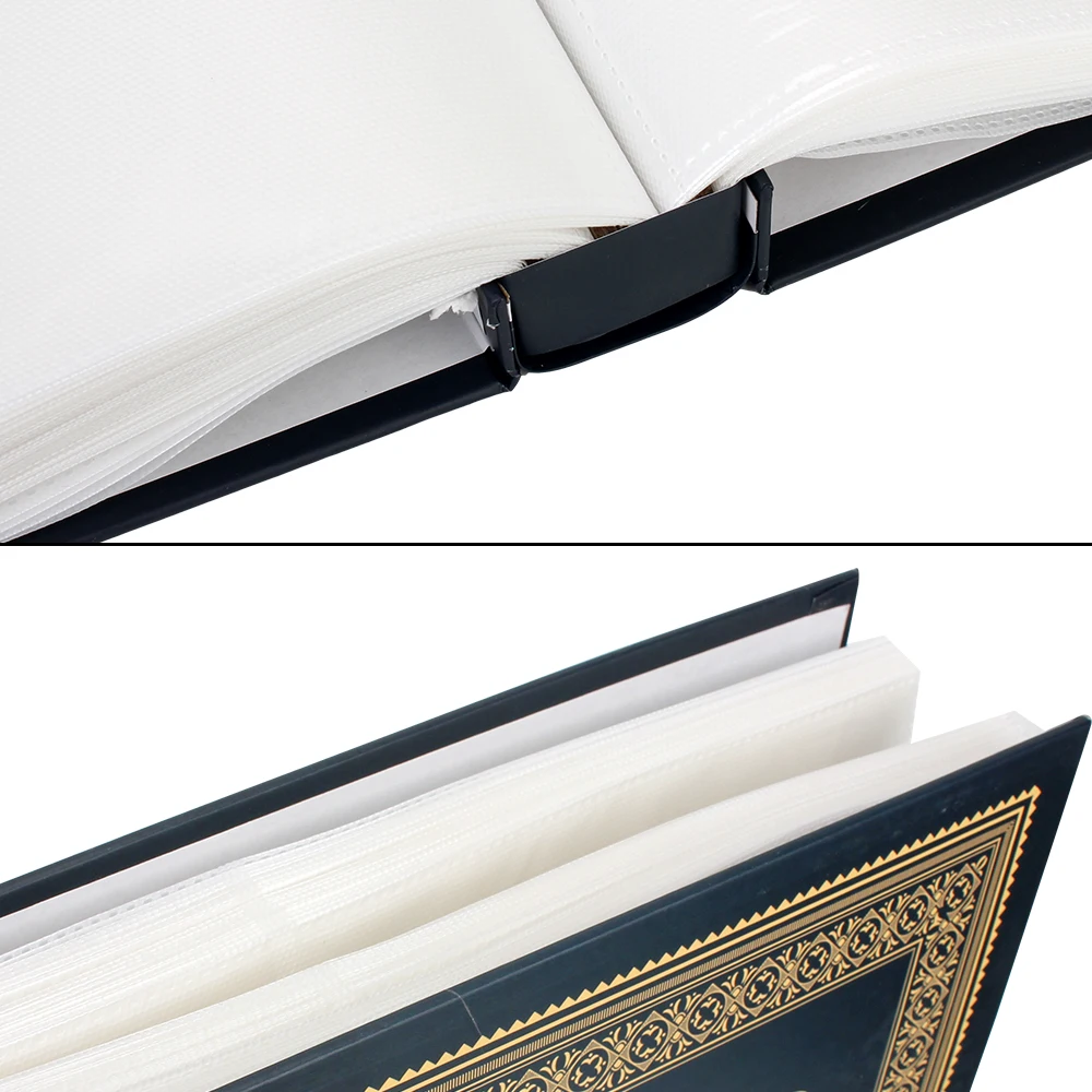 6 Inch 500 Pockets Storage Scrapbooking Picture Case Photo Album Frame For Kids Children Boxed Album Vintage Photo Albums