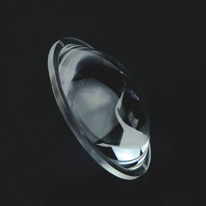 2pcs 35mm 38mm 40mm Plano Convex Lens Optical PMMA Plano-convex focusing LED lens Focal length 38mm 32mm 23mm