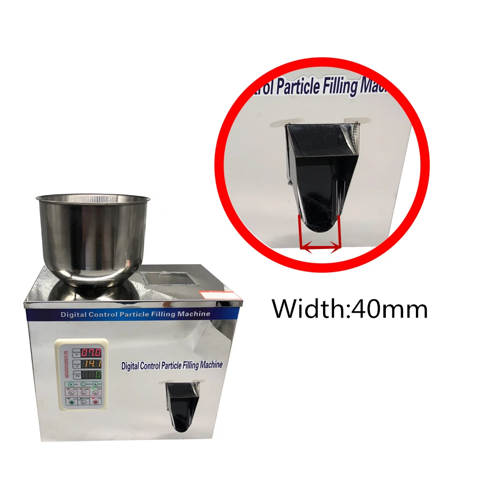 1 bis 99 Gramm intelligente Pulver verpackungs maschine Mehl, Sesam, Kaffee, Tee Abfüll maschine