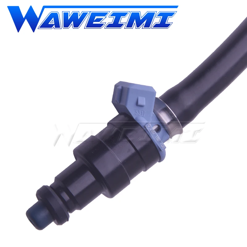 WAWEIMI 4 Pieces Fuel Injector OE 0280150708 For FIAT UNO 146A/E 1.3 Turbo i.e. Hatchback 1985-1991