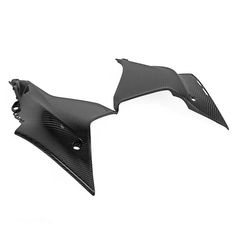 Carbon Fiber Motorcycle Guard Protector Upper Side Mid Cover Panel Frames Fairing Cowling For YAMAHA R1 2020+