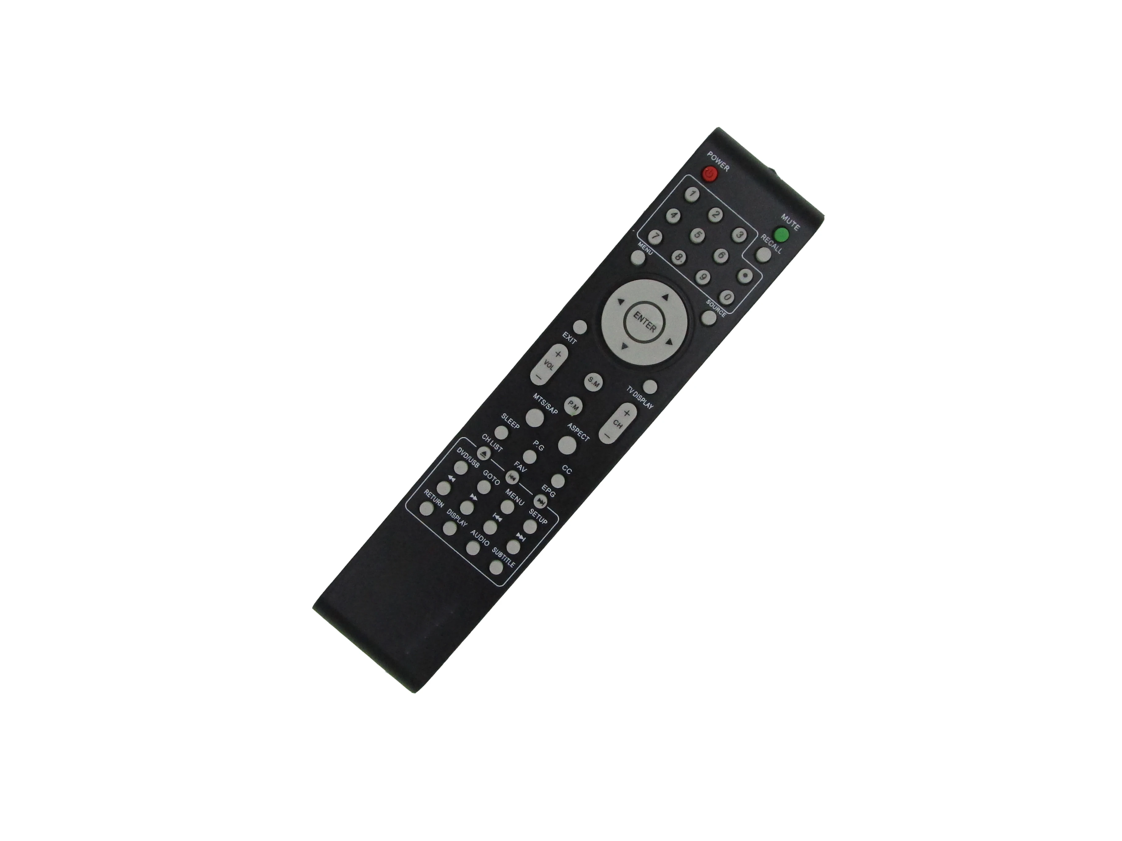 Remote Control For AWA MSDV2611-03 MSDV3211-03 & Curtis LCD1911 LCD1905A LCD2622A LCD3022A LCD3213A LCD2622 LCD3212 LCD3798  TV