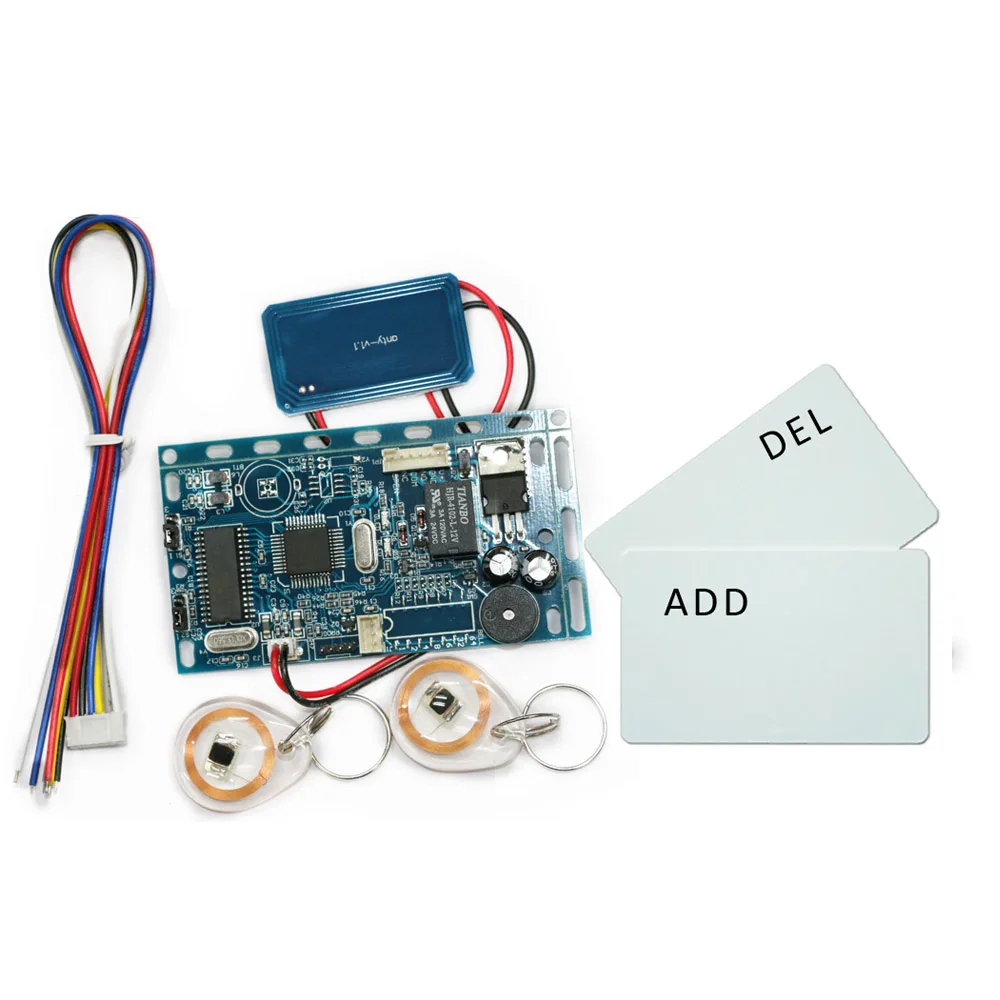 125Khz/13.56Mhz RFID Proximity Access Control System Board Building intercom module Embedded Access Control module