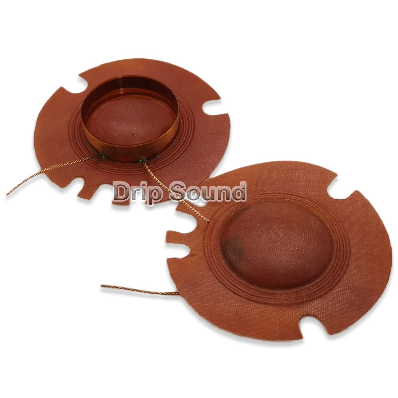 2 قطعة مكبر الصوت ملف صوتي 5 واط 25 الأساسية القرن مكبر الصوت التريبل الراتنج فيلم الحجاب الحاجز محرك رئيس إصلاح أجزاء 25.5 مللي متر # 1