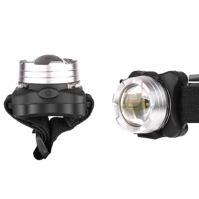 Built-in Battery COB LED Head Light Powerful USB Rechargeable Headlight with White Red Waterproof  Lamp For Fishing Headlamp