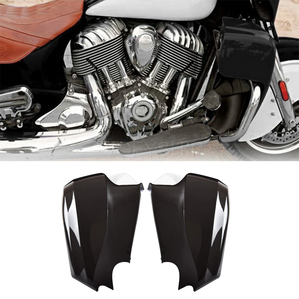 For Indian Chieftain 2014-2019 Roadmaster Classic 2018 Chieftain Elite Motorcycle Front Highway Bars Hard Vented Lower Fairings