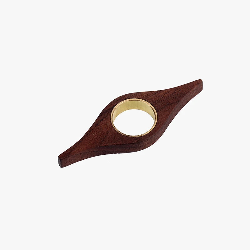 wood book mark Groceries Black Walnut One Hand Reading Ring Especially Suitable For Fast Reading Students bookmark reading tool