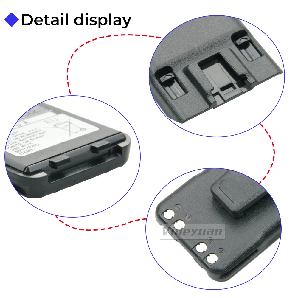 2 uds BP-279 batería de iones de litio de repuesto para Radios ICOM IC-F1000 IC-F1000D IC-F1000S IC-F2000 IC-F2000D IC-F2000S IC-A16 IC-A16S