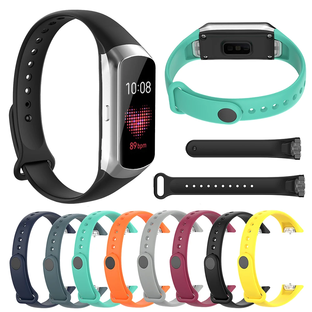 Silicone Wrist Strap for Samsung Galaxy Fit SM-R370 Smart Bracelet Wristband Belt