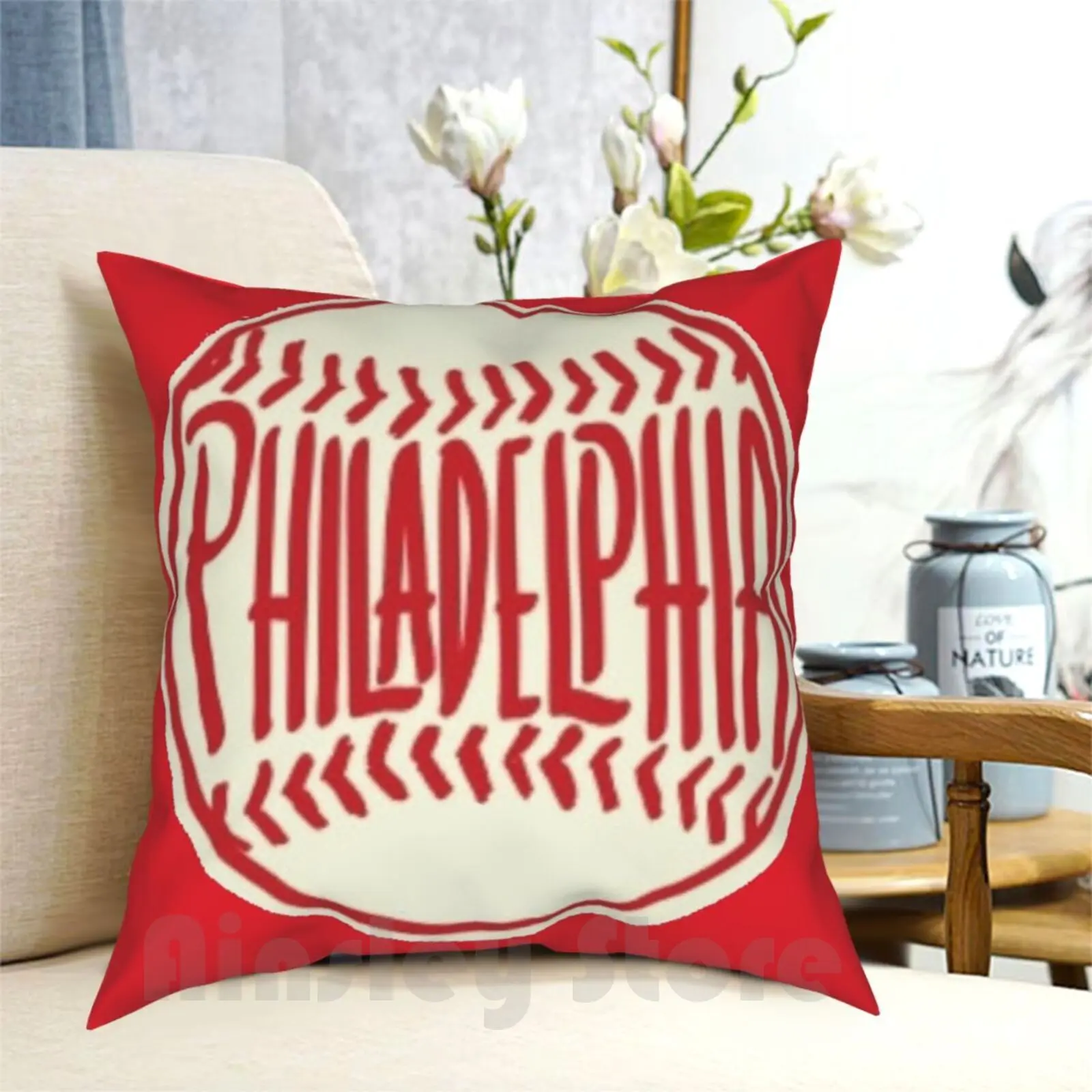 Baseball Pillow Case Printed Home Soft DIY Pillow cover Phuck Baseball Baseball Design Baseball Team Sport Sports Harper