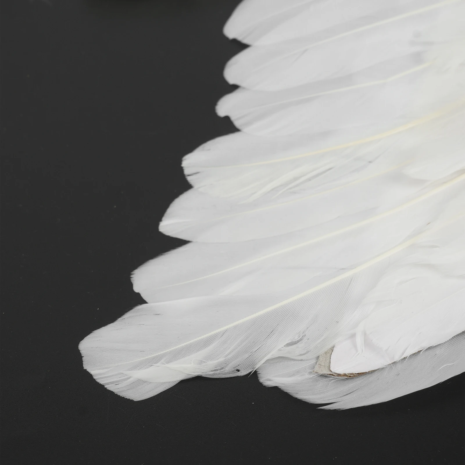 Weiß/Schwarz Kinder Erwachsene Engel Flügel Echte Feder Fee Flügel Dance Party Weihnachten Maskerade Karneval Cosplay Kostüm Zubehör – Detail 12