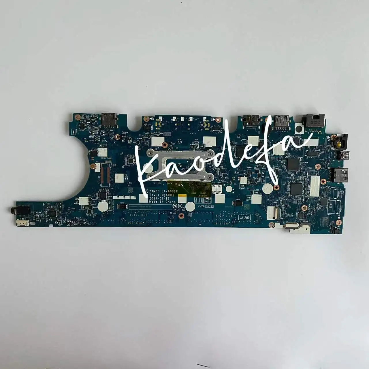 ZAM60 LA-A891P FOR DELL Latitude E5250 Laptop Motherboard CPU:I5-5300U SR23X DDR3  100% Tested OK