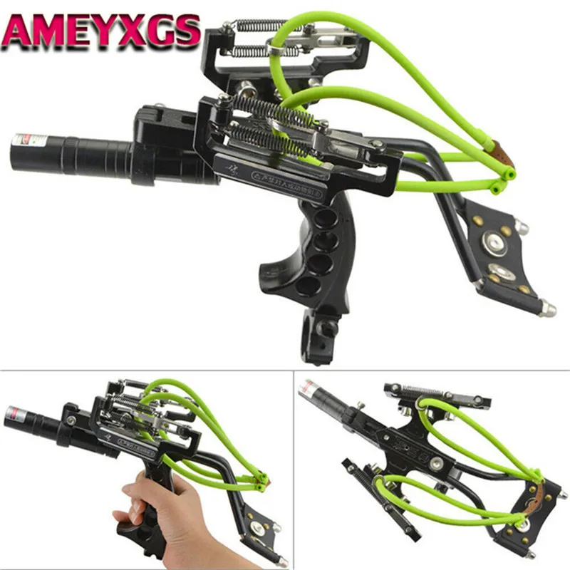 

1Set Catapult Bow Fishing Archery Sling Hunting Slingshot Laser Slingbow Bowfishing Darts Hunting Shooting Fishing Accessories