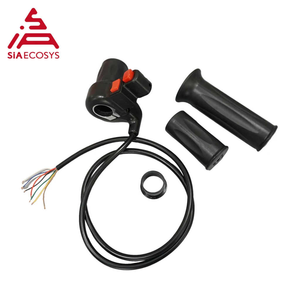 QS Half Twist Throttle com Speed Toggle Switch com botões On-off para Electirc Bike Scooter elétrico