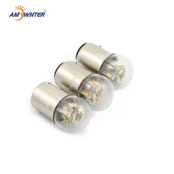 Mini Bulb 24 36 48v R5w Motorcycle Lamp G18 6v Led Equipment Indicator Auto Light Source Turn Signal Rear Pack of 2