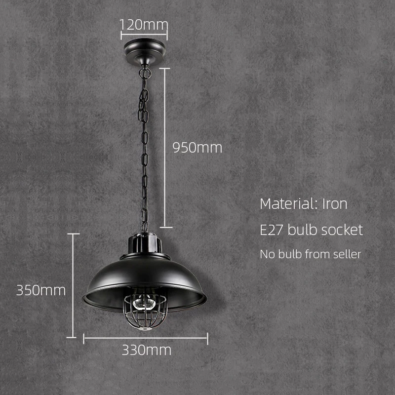 vintage retro loft half ball lamps background picture bar cafe restaurant living room dining room aisle pub club pendant light