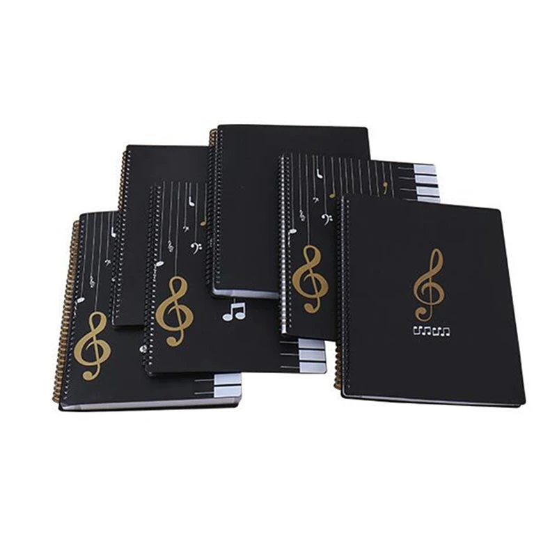 40-100 Pages A4 Piano Paper Sheets Document File Organizer Folder  Piano Score Storage Organizer Accessories