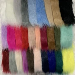 5cm Long Faux Fox Fur Fabric 80cmX170cm Width Fluffy Fur use for Coat Hood Hat DIY Fluffy Garment Materials