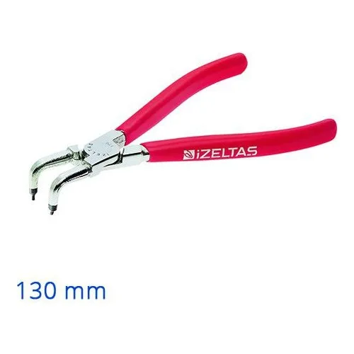 İzeltaş Internal Circlip Plier Yaysiz Curve 130 Mm