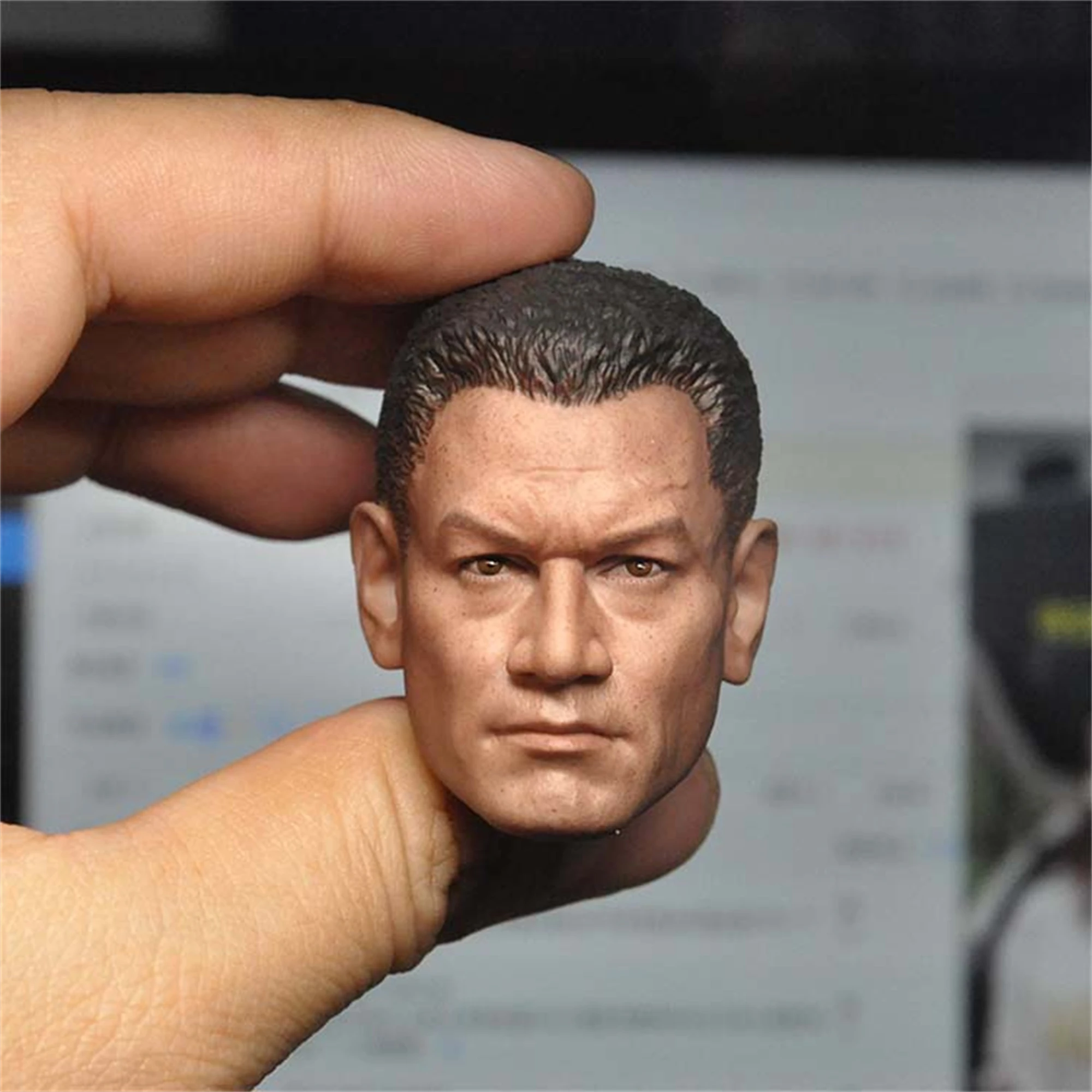 

1/6 Scale Clone Commander Cody Temuera Morrison Head Sculpt Model DIY 12'' Movie Action Figure Doll