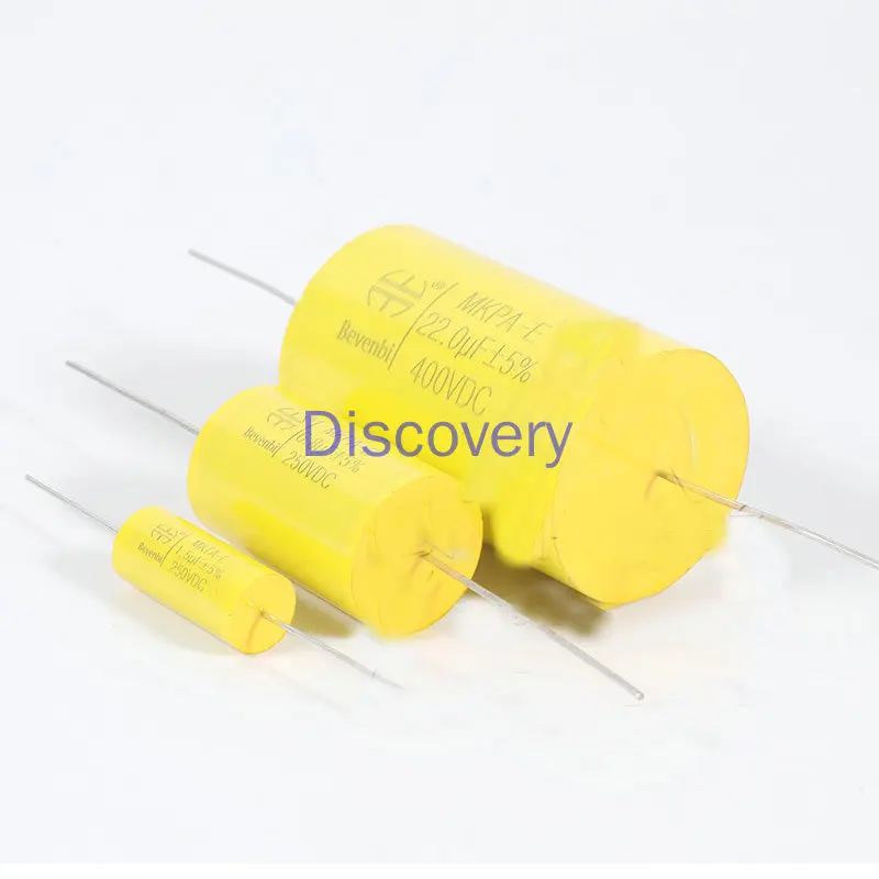 Sound Box Divider Capacitance MKP Metal Film Core Piercing Capacitance 1.0UF-47UF New Audio Accessories HIFI