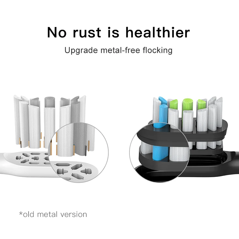 Original SOOCAS Electric Toothbrush Heads Replacement  SOOCAS X1 X3 X3U X5 sonic teeth brush replacement heads