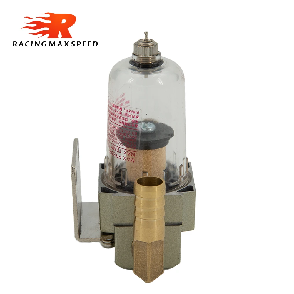 Universal 12mm Car Auto Engine Oil Separator Catch Reservoir Tank Can Filter Out Impurities Engine Oil and Gas Separator