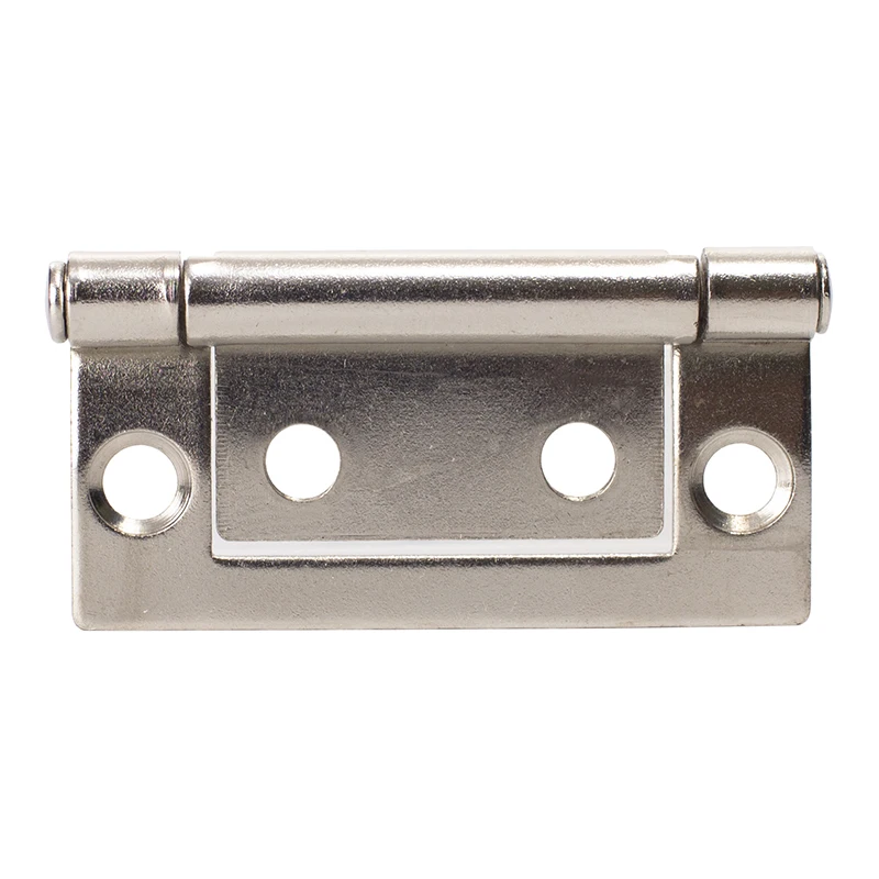 2 Inch Iron Furniture Mortise Hinge for Cabinet Door with Free Screws, 135 Degree Open, Antique Copper, Black, Nickel Color