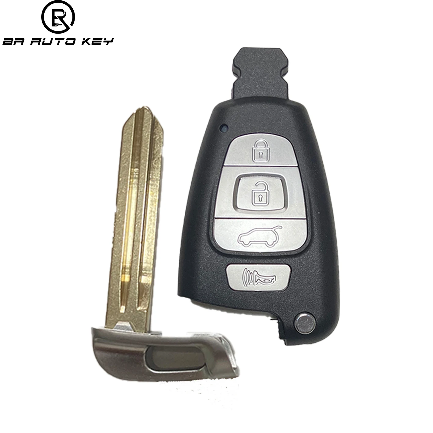 Smart Proximity Remote Car Key Fob for Hyundai Veracruz 2007-2012, 315/434MHZ ID46 Chip Fob 4 Buttons 95440-3J600 3J500