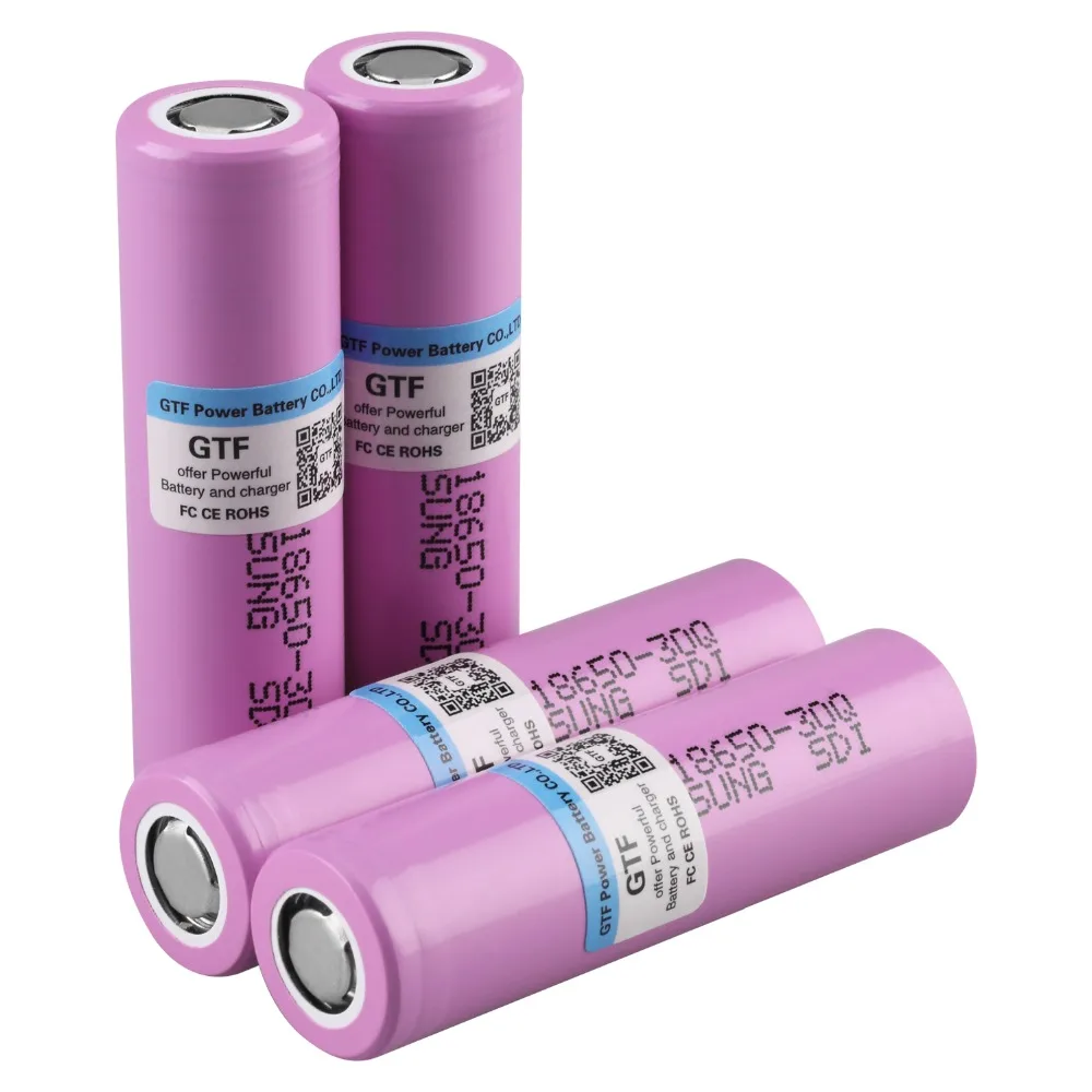 3000mah high capacity 3.7V 18650 battery for 30Q INR 18650 30Q 20A Rechargeable li-ion battery