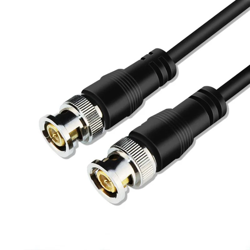 0.5M 1M 2M 3M BNC Cable Male to Male Coaxial Cable For CCTV Camera BNC Connection Cable Accessories