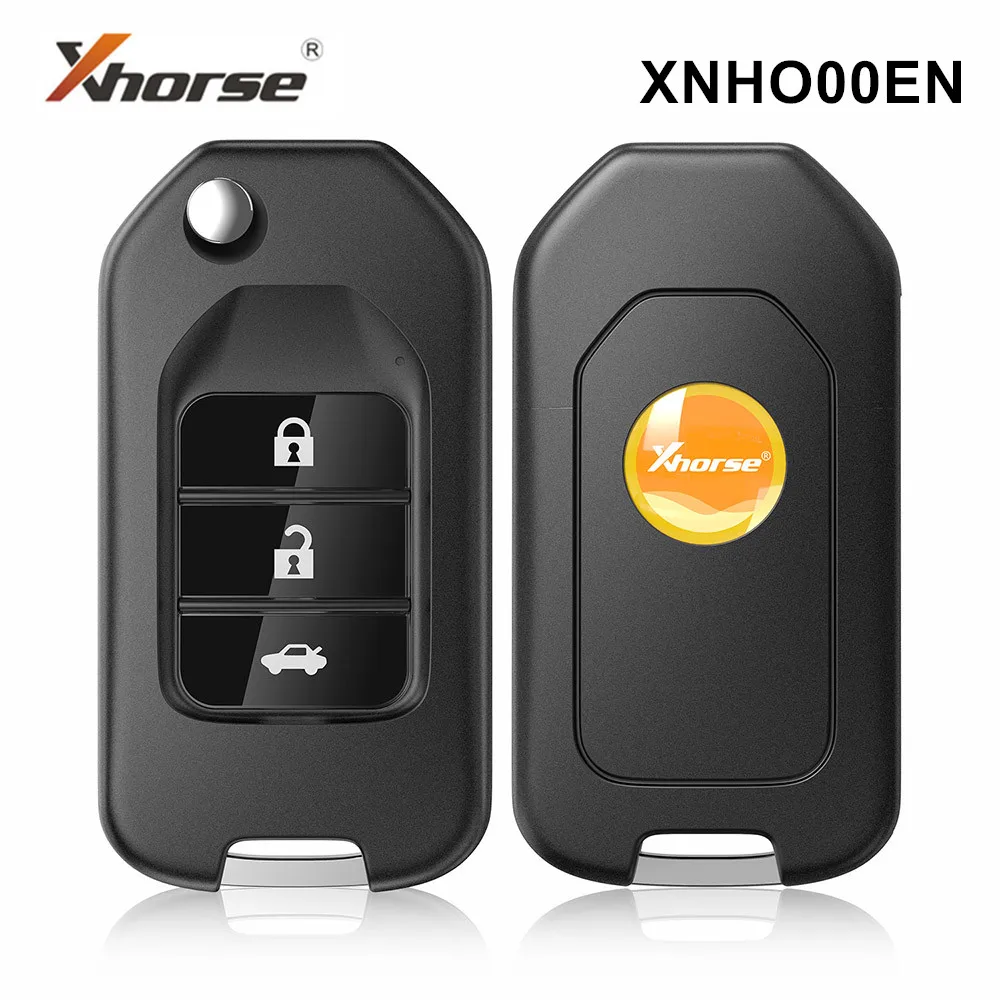 

XHORSE XNHO00EN for Honda Wireless Universal Remote Key Fob 3 Button for VVDI Key Tool VVDI2 English Version with Pin