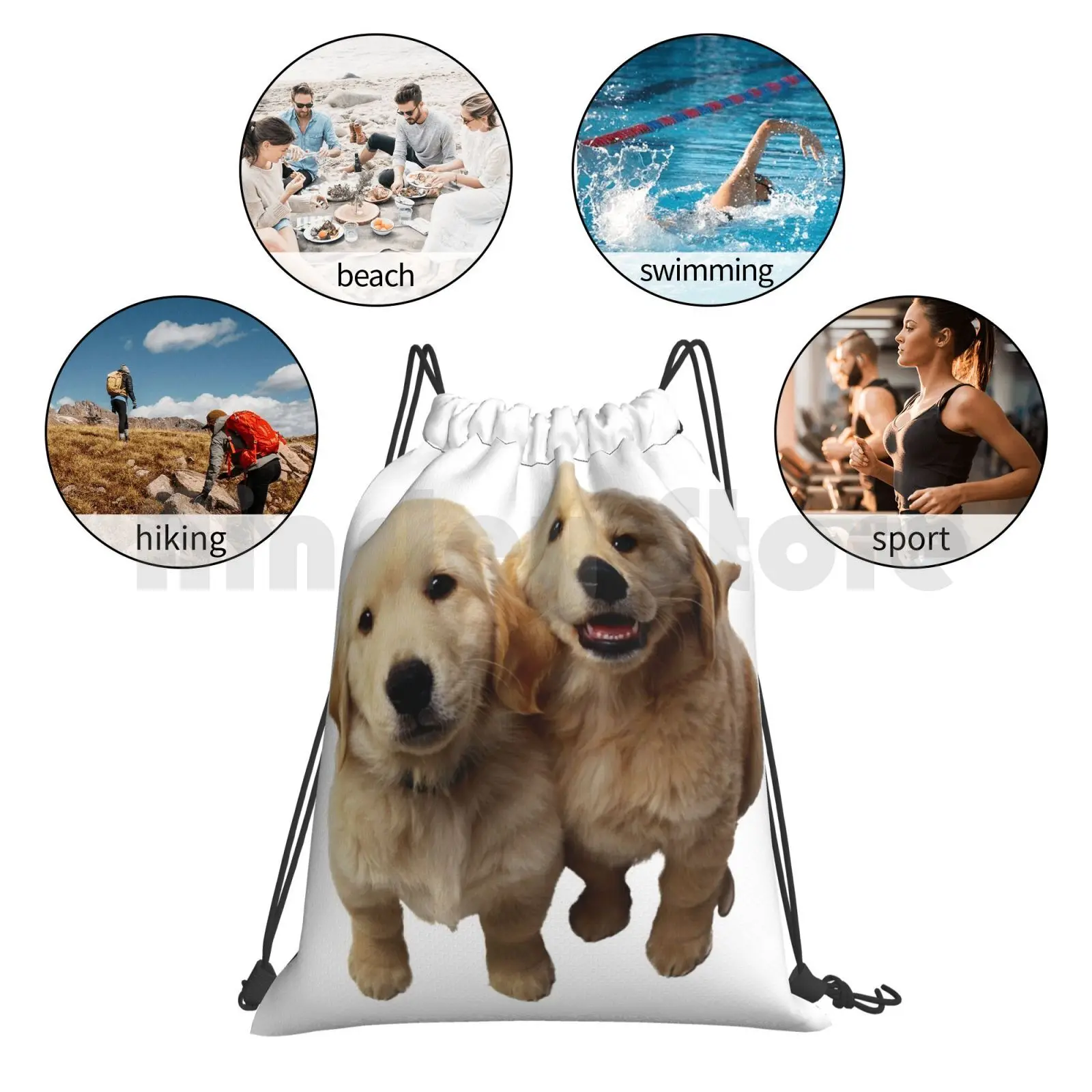 Anak anjing! Obral!!! Ransel tas tali serut berkuda mendaki Gym tas pengambil anjing anjing lucu anak anjing cinta Lucu indah