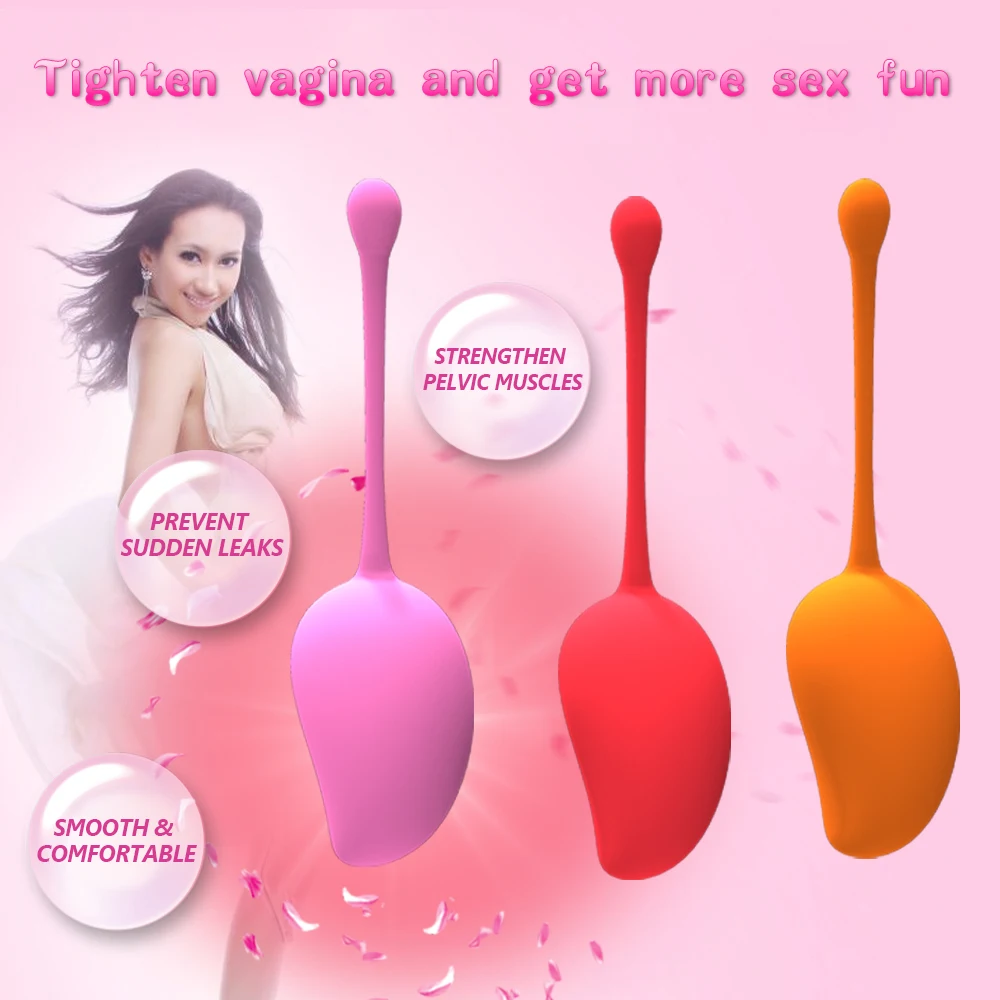 Mango Kegel Balls Weighted Bladder Control Kegel Trainer Pelvic Floor Exercises vaginal muscle balls Chinese Balls For Women