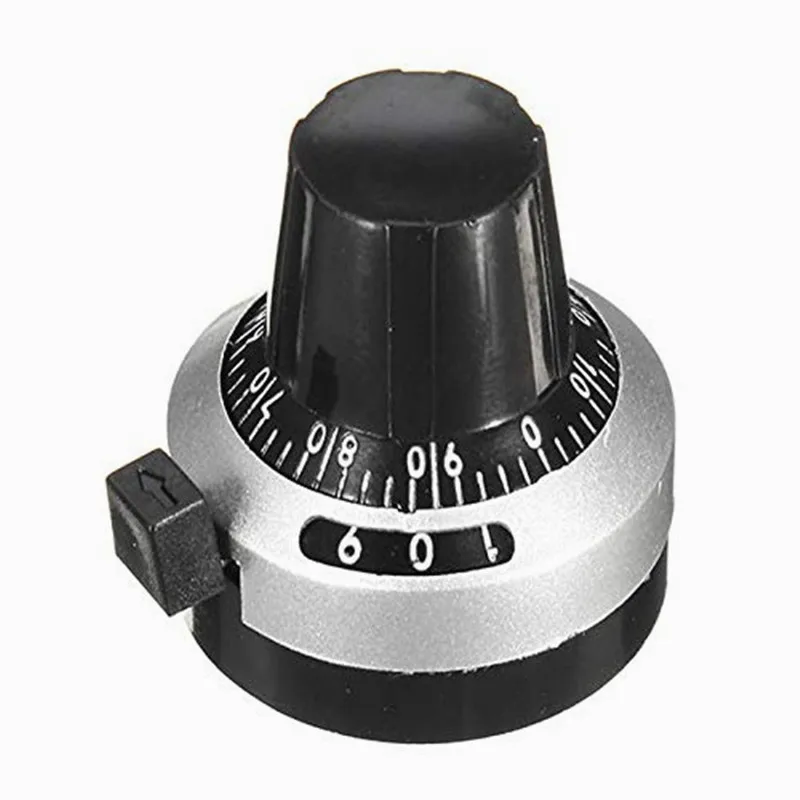 3590S 22x25mm 0-9 Precision Multi-Turn Potentiometer Scale Knob Linear Digital Knob