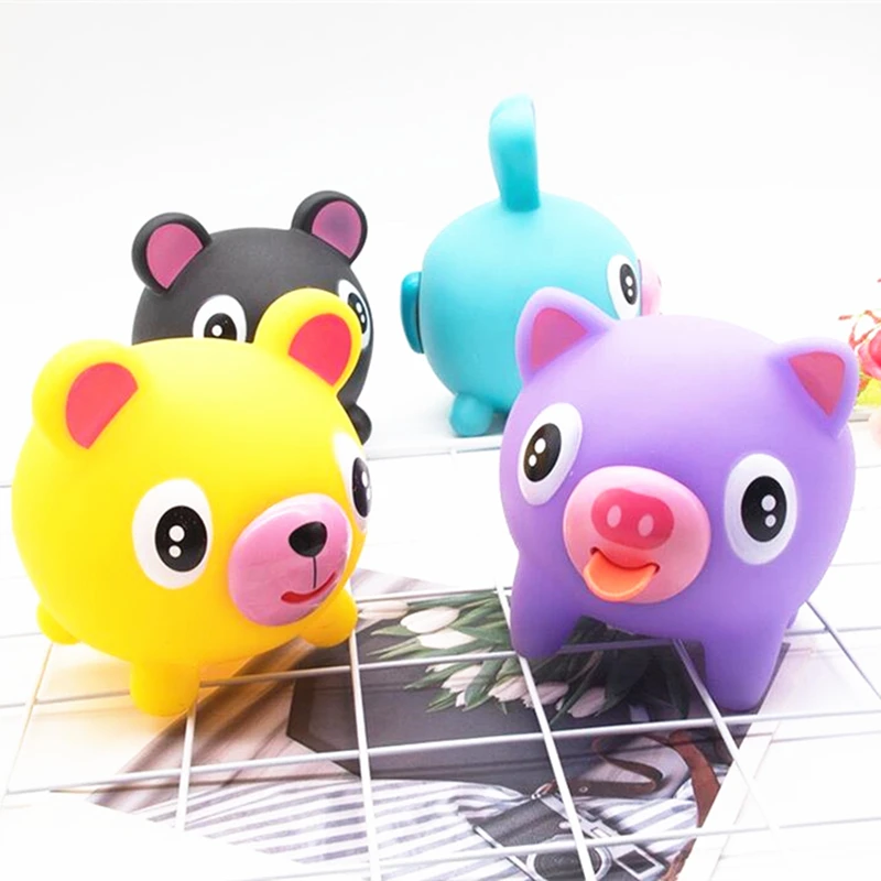 Hot New style toys Talking Animal Jabber Ball Tongue Out Stress Relieve Soft Ball Toy for Kids Adult baby toy funny hot toys