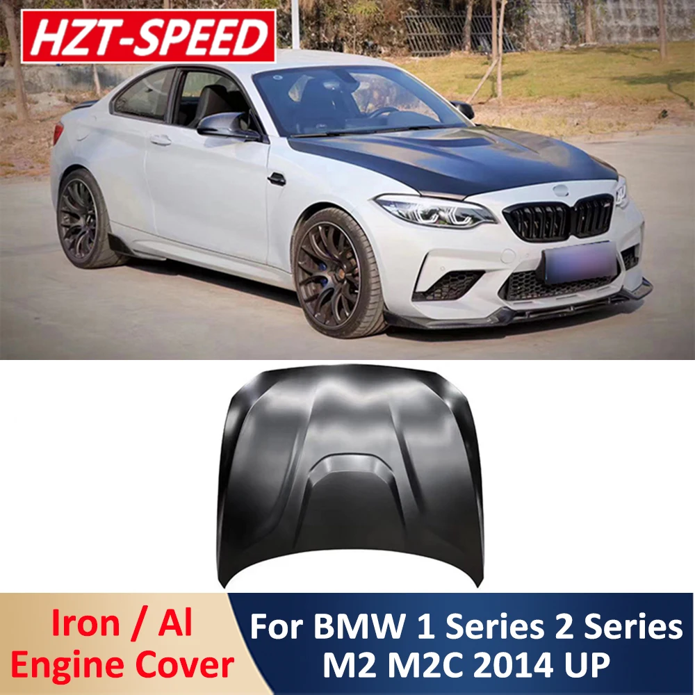 

Крышка капота двигателя GTS / MP Style Al или Iron для BMW 1 серии 2 серии M2 M2C F20 F22 F87 2014 вверх, модификация автомобиля