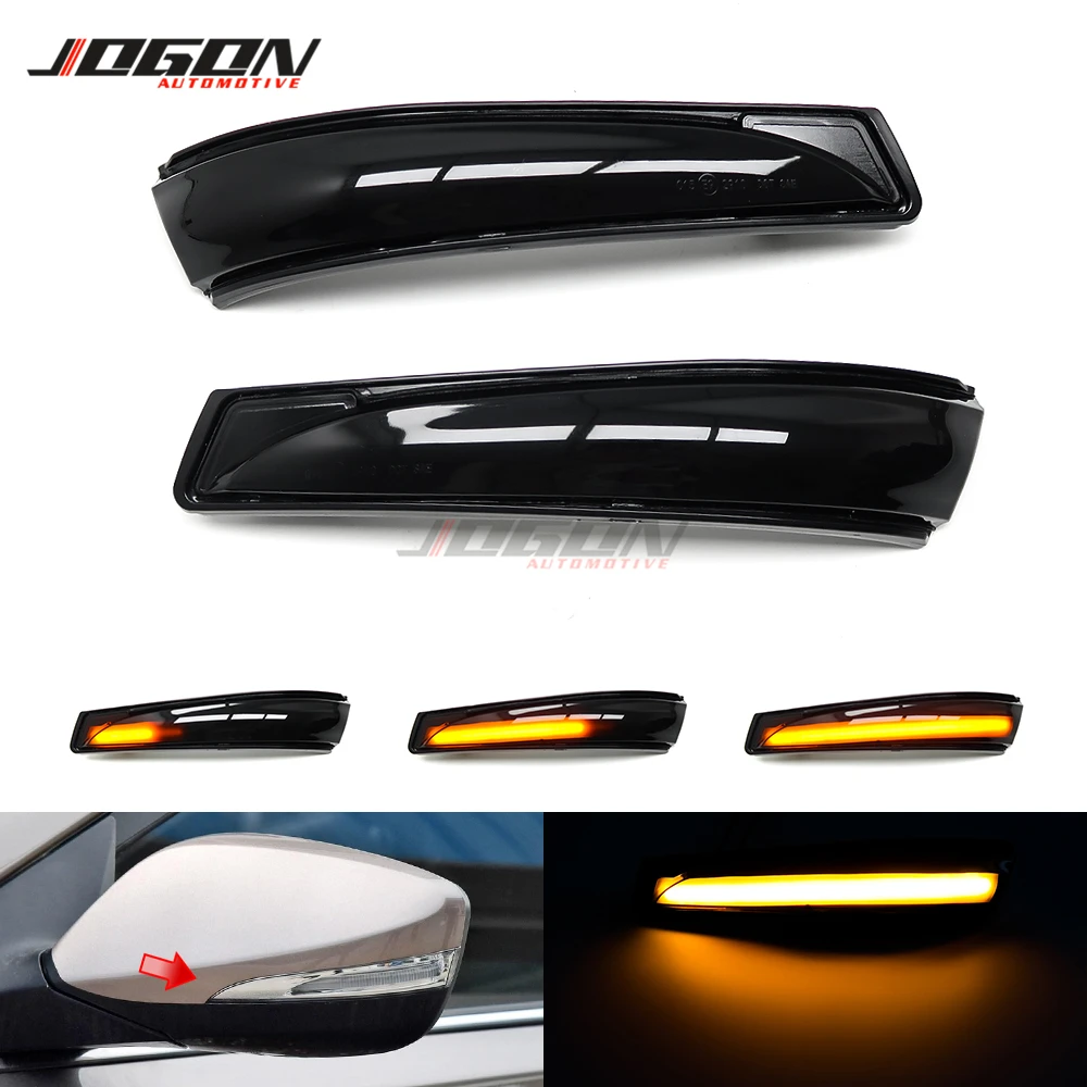 Dynamic LED Light Blinker Sequential Turn Signal Mirror Indicator For Hyundai Elantra GT Avante MK5 MD UD 2011-2015 Veloster i30