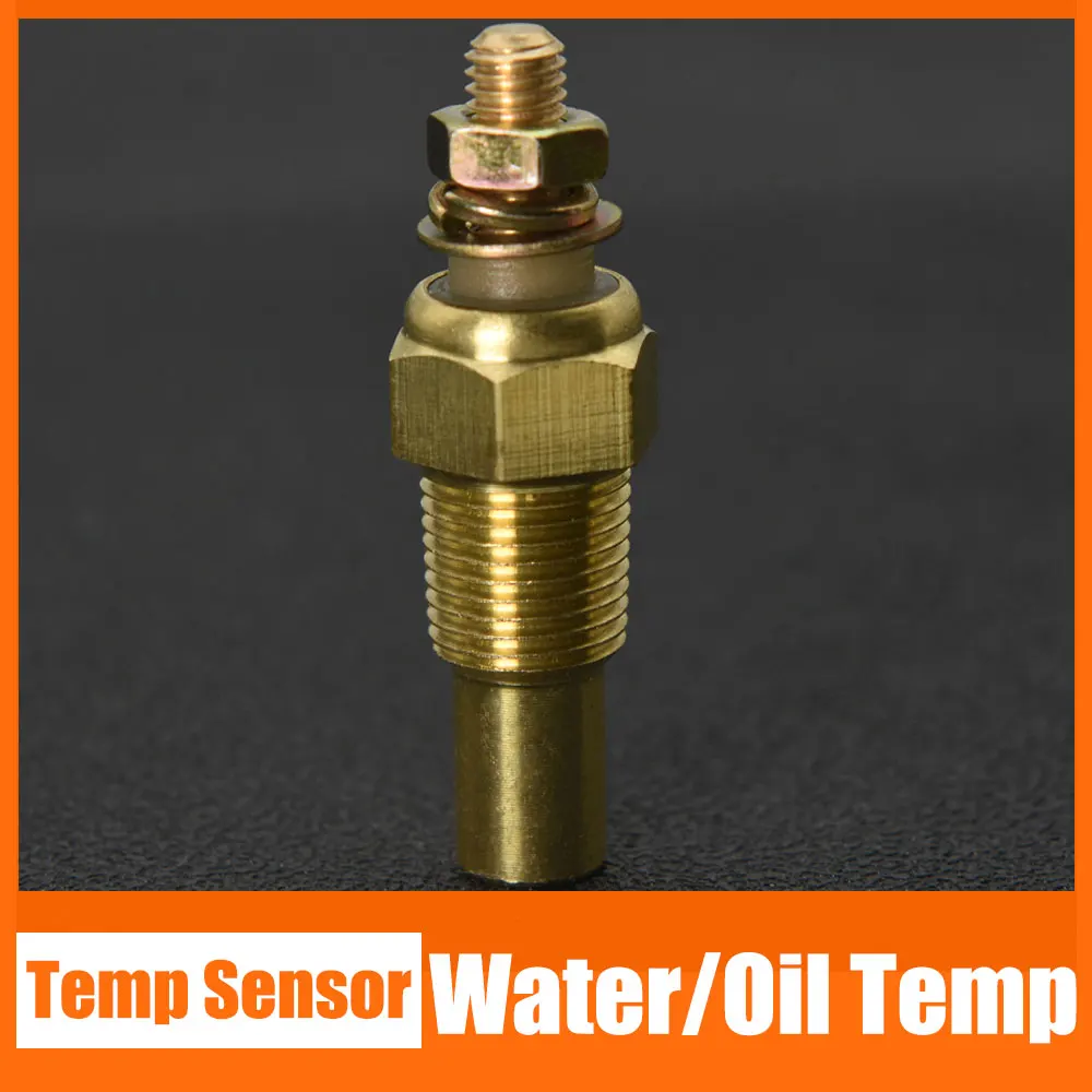 Temp Sensor Water Temp Sensor Oil Temp Sensor 1/8 NPT 12V Racing Car meter Temperature Sensor Unit Sender Gauge Electric Sender