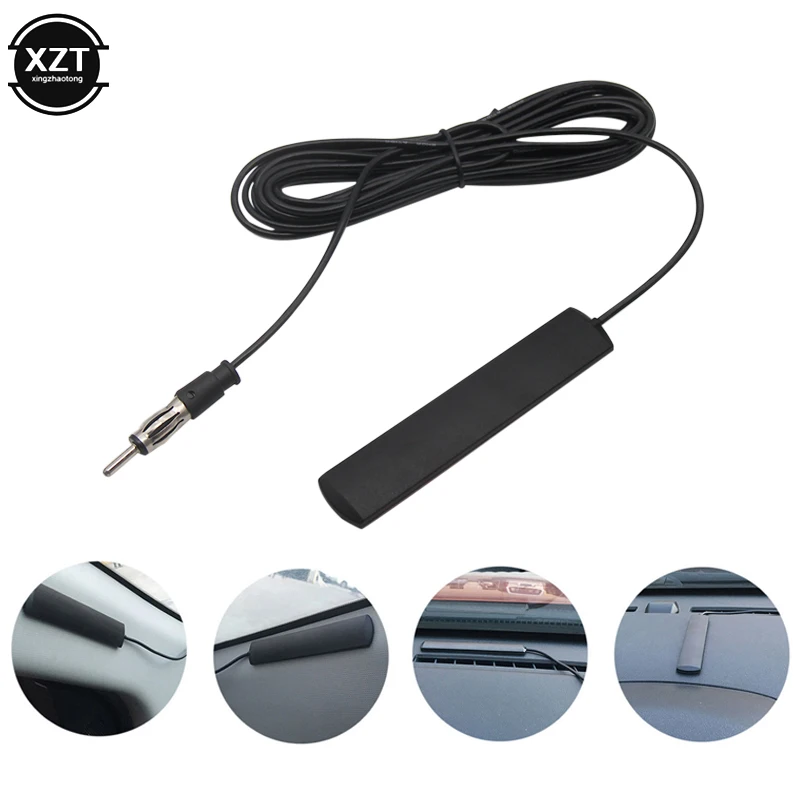 Universal Auto Car Radio FM Antenna Signal Amp Amplifier for Marine Car Vehicle Boat RV Signal Enhance Device