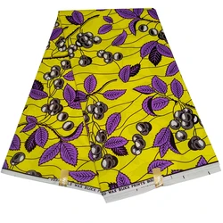 Ankara African Wax Fabric High Quality Sewing  new nederlands Fabric For Women Dress Z615