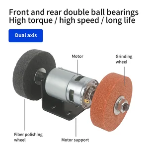 ملمع طاحونة صغيرة ، آلة شحذ مطحنة ، DIY Home ، مجوهرات اليشم ، مقعد الأسنان ، أدوات الصنفرة أفضل 12 مطحنة مقعد صغيرة للمبيعات - رقم 6