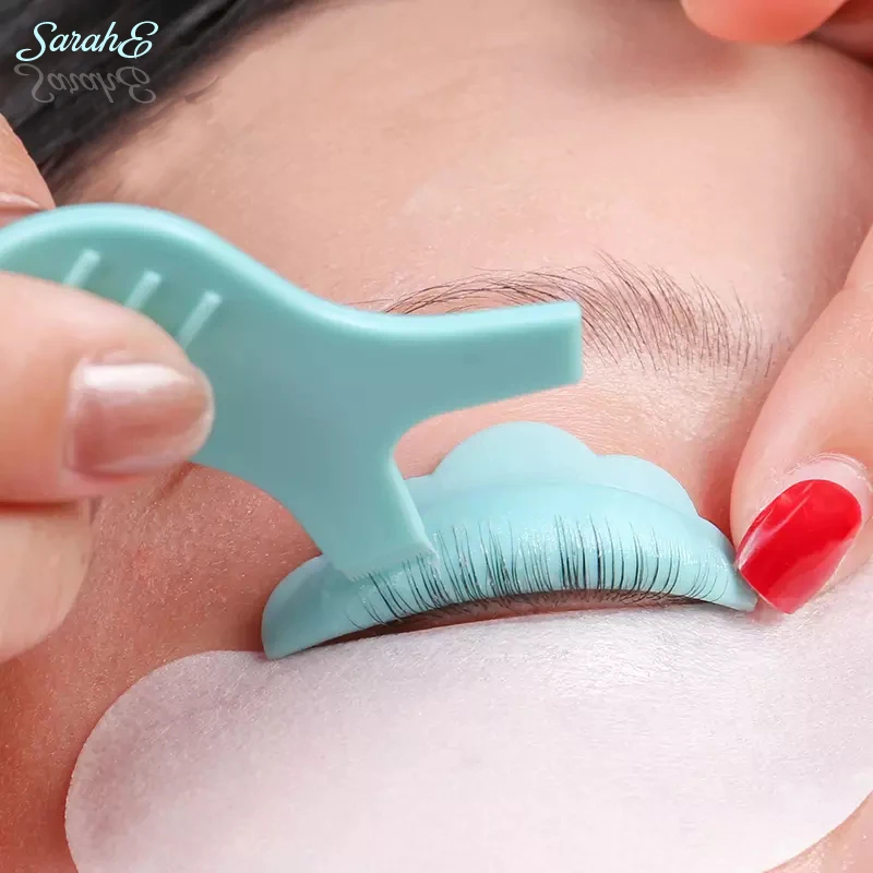 5คู่/3กระเป๋าซิลิโคน Eyelash Perm Pad รีไซเคิล Lashes แท่ง Shield Lifting3D Eyelash Curler แต่งหน้าอุปกรณ์เสริมเครื่องมือ