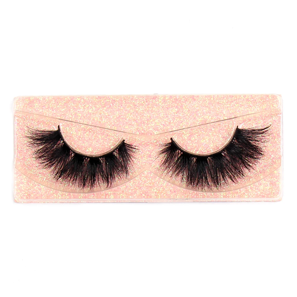 FOXESJI 3D ขนตาปลอม Mink Lashes หลายระดับหนาหนาสูง Volume Mink ขนตาปลอมขนตาน้ำหนักเบา Faux Cils K16