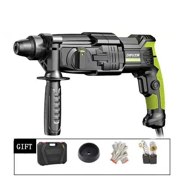 Lightweight electric hammer, electric pick, electric drill, small household high-power industrial-grade impact drill