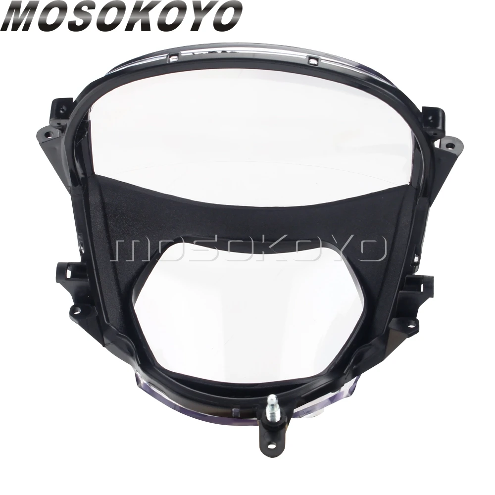 Soczewka reflektora motocyklowego do Zip 100 98 4T Zip 50 2T AC 49 DT TT LC SP 4T 49 4T Zip 125 124 1992-2017 Osłony reflektorów skuterów — zdjęcie 6