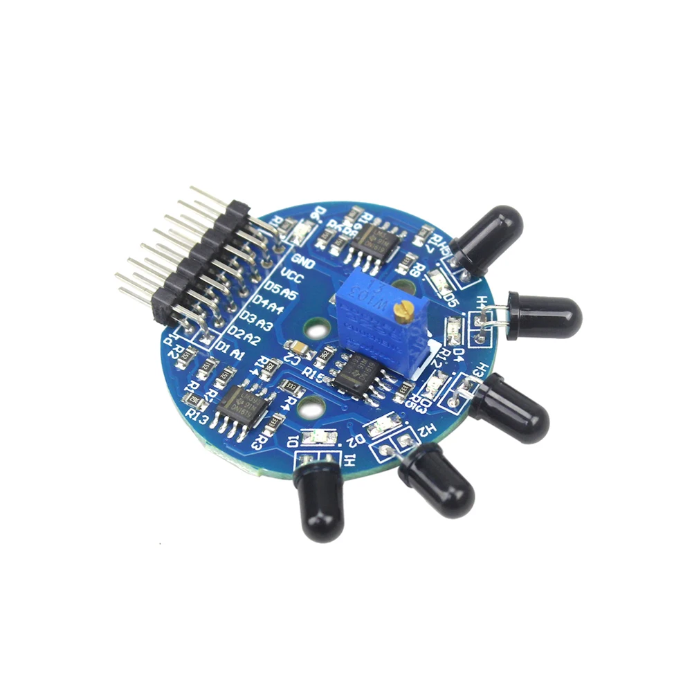 5 Manier Flame Sensor Module Digitale Analoge Signaal Dual Output Fire Detection Sensor Module Voor Arduino