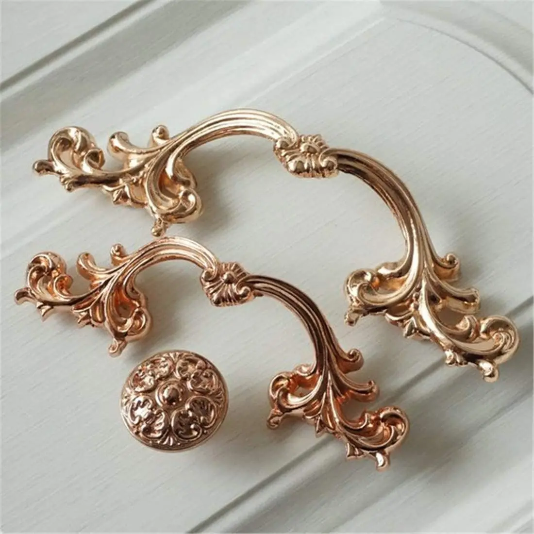 

Rose Gold Drawer Pulls Handles Zinc Alloy Dresser Handle Drawer Knob Rustic Kitchen Door Pull Knob Furniture Hardware