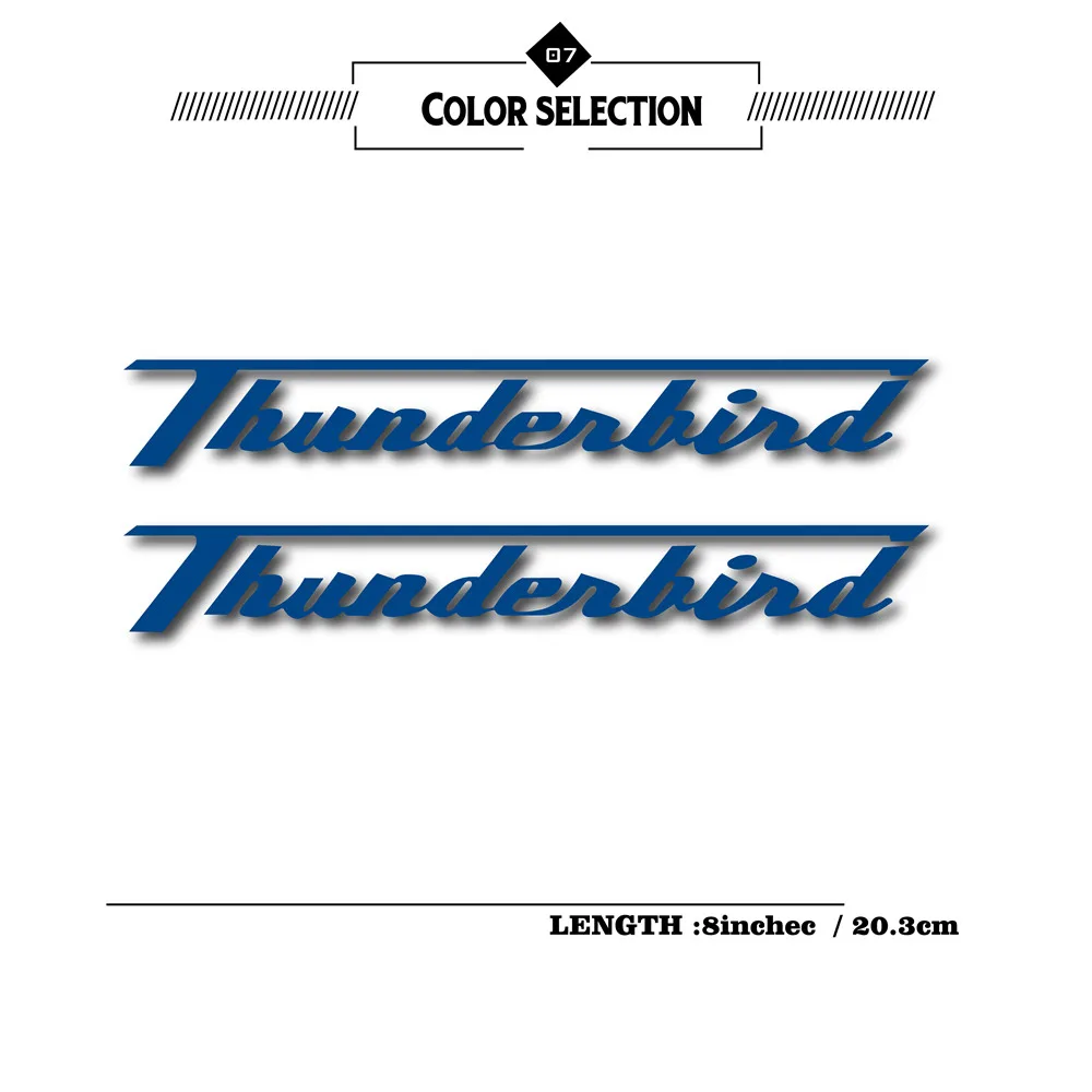 جديد موتو rcycle دراجة عجلة خزان النفط دفتر الأمتعة خوذة شعار موتو ملصق ل انتصار thunderbird Thunderbird