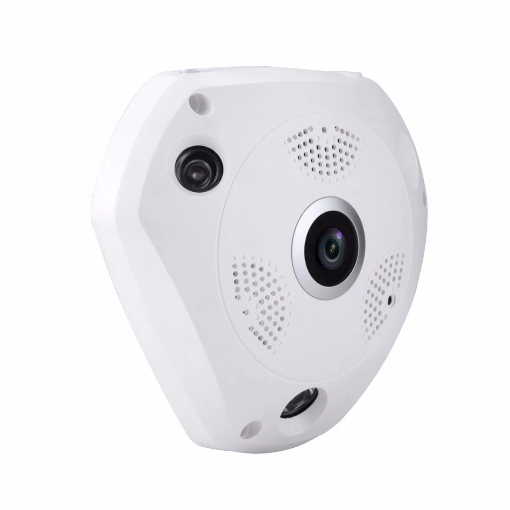 8MP IP Dome Security Camera Wide Angle Fisheye Home Video Audio Motion Detection POE Network ONVIF Security Camera 20M Infrared